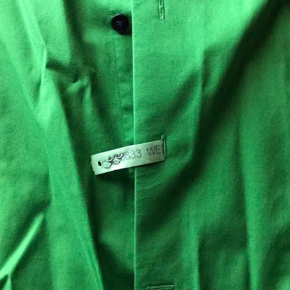 Modern Fit Green Dress Shirt - Picture 3 of 3